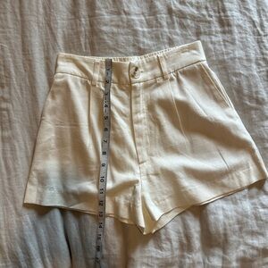Linen white shorts. Never worn. Very comfortable.